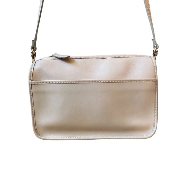 Partners Mervyns Ivory Genuine Leather Crossbody Shoulder Bag - Picture 2 of 10